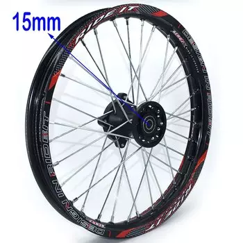 Передние диски 1,60x17 дюймов, диск из алюминиевого сплава, колесные диски 1,60x17 дюймов для KLX CRF Kayo Apollo ESB bвелосипед