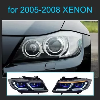 Передние фары в сборе для BMW E90 2005-2012, 1 пара