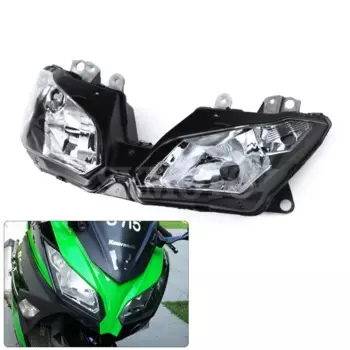 Передние фары в сборе для мотоциклов KAWASAKI ZX300R EX300R NINJA 300 2013-2015 VERSYS 650 1000 2015-2016 Ninja250