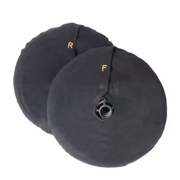 Передние и задние 17-дюймовые грелки для шин, ветрозащитный упор, аксессуары для мотоциклов, подогреватель шин, флисовый ветрозащитный чехол