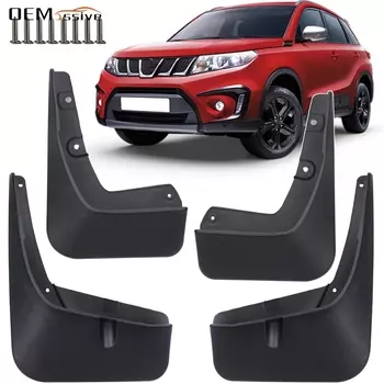 Передние и задние брызговики для Suzuki Vitara Edcudo 2016-2022, брызговики, брызговики 2017 2018 2019 2020 2021