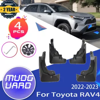 Передние и задние брызговики для Toyota RAV4, аксессуары 2022 2023 XA50 2,0 4WD, брызговики на крыло, брызговики, аксессуары для брызговиков