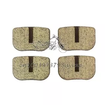 Передние и задние дисковые тормозные суппорты, колодки для 43cc 47cc 49cc Mini Moto Kids ATV Quad Minimoto Pit Dirt Pocket Bike, детали для газового скутера