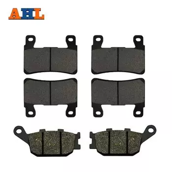 Передние и задние тормозные колодки AHL для мотоцикла HONDA CB400SF CBR600 F4 CBR929RR CBR954RR CBR900RR RVT1000R VTR1000SP FA296 FA174