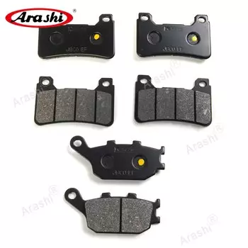 Передние и задние тормозные колодки Arashi для HONDA CBR1000RR Fireblade 2004 2005, мотоциклетные тормозные колодки CBR1000 CBR 1000 RR, 1 комплект