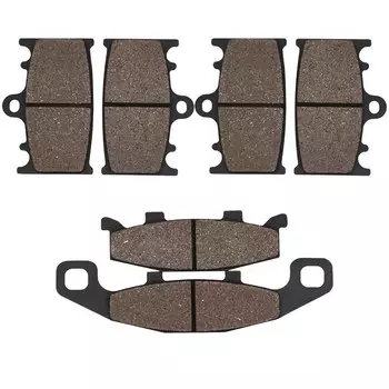 Передние и задние тормозные колодки для мотоцикла Kawasaki ZZR400 ZZR 400 ZX400 1990-1992 ZX600 ZX 600 ZX6 1990 1991 1992 1993