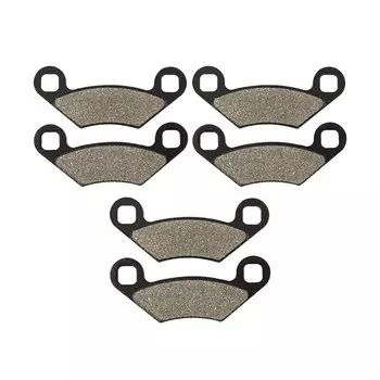 Передние и задние тормозные колодки квадроцикла ATV UTV для Polaris 3/4 Hawkeye 2x4 4x4 300 XP Sportsman EPS 500 550 Touring, 1/2/850 пар