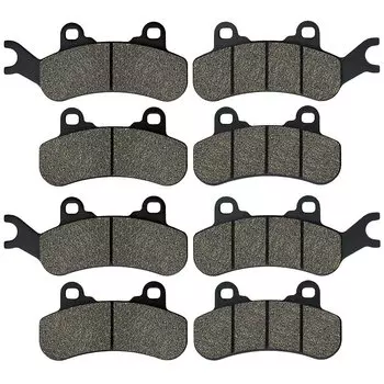 Передние и задние тормозные колодки мотоцикла для CAN AM Defender Max 2017 Maverick X3 17-23 Trial 800 1000 2018 Traxter T HD5 HD8 HD10 18-19