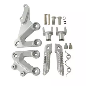 Передние подножки мотоцикла, комплект кронштейнов для подставки для ног для Suzuki GSXR 1000 2003-2004, левый и правый