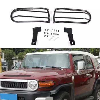Передние противотуманные фары из углеродистой стали для Toyota FJ Cruiser 2007-2021, внешние аксессуары для автомобилей