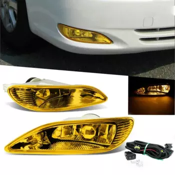 Передние противотуманные лампы для Toyota Camry 2002-2004 Corolla 2005-2008, с жгутом галогенной лампы 81220-AA011
