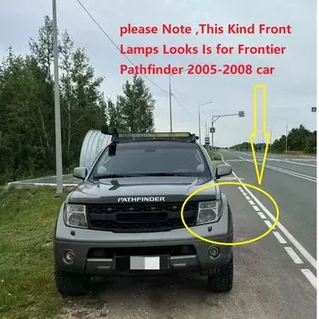 Передние решетки XTsidi для Frontier Pathfinder 2005 2006 2007 2008, решетка, передний бампер, сетчатая маска, автоаксессуары