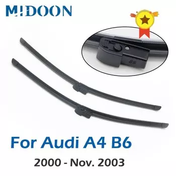 Передние щетки стеклоочистителя MIDOON для Audi A4 B6 8E/8H October 2000-2007 гг. Лобовое стекло Переднее окно 22 "+ 22"