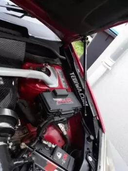 Передние стойки капота для Honda Civic Тип R EP3 2001-2005 ремонт хэтчбек капота поддержка поршневых стержней Пружинные амортизаторы