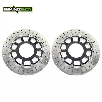 Передние тормозные диски BIKINGBO CBR 600 F F4i SuperSport F4 01-07 CB900F Hornet 919 02-06 VTX 1800 02-11 03 04 05 08 09