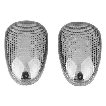 Передние указатели поворота для мотоцикла e-Mark, индикатор мигалки, крышка объектива лампы, 2 шт. для APRILIA TUONO 2002-2004 и MILLE 2001-2004