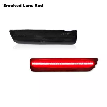 Передние желтые/белые задние красные светодиодные габаритные огни для автомобильного бампера 2001-2005 Volkswagen Passat B5.5 указатели поворота