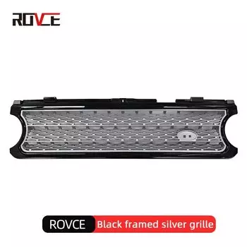 Передний бампер автомобиля ROVCE, решетка ABS для Land Rover Range Rover Vogue 2006-2009 L322 4,2, автомобильный внешний аксессуар