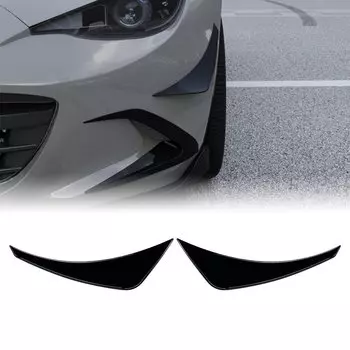 Передний бампер, боковые вентиляционные накладки для Mazda MX-5 MX5 ND Miata 2016-2025, крышка противотуманных фар, впускная рама, канады, спойлер, сплиттер, комплект