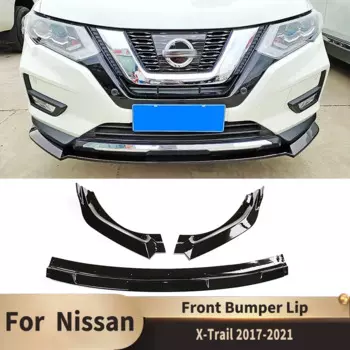 Передний бампер для Nissan X-Trail 2017, 18, 19, 20, 21, комплект диффузора для кузова, Накладка для балансировки, аксессуары для губ
