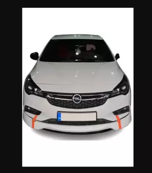 Передний бампер для Opel Astra K, модель 2015-2019 из АБС-пластика