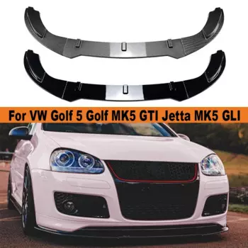 Передний бампер для VW Golf 5 Golf MK5 GTI Jetta MK5 GLI Автомобильный Разветвитель для губ Диффузор Комплект кузова спойлер Защита бампера детали