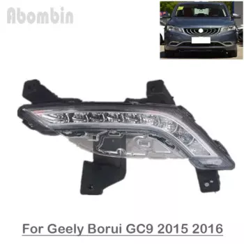 Передний бампер, дневная противотуманная фара для Geely Borui GC9 2015 2016