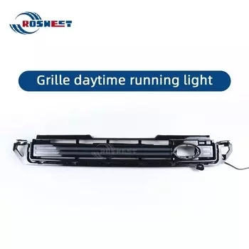Передний бампер-гриль с , динамическая лампа для дневного света, дневная лампа для Land Rover Defender L663 2020-2024 90 110 130