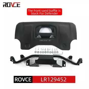 Передний бампер ROVCE из нержавеющей стали для Land Rover Defender 90 110 2020-2022