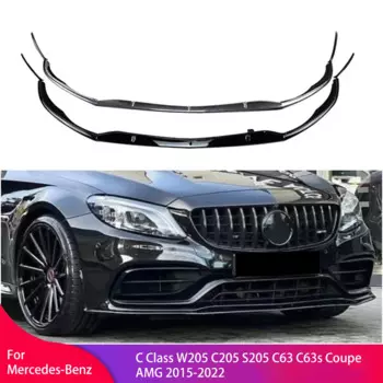 Передний бампер, спойлер диффузора для Mercedes-Benz C Class W205 C205 S205 C63 C63s Coupe AMG 2015-2022, защита корпуса