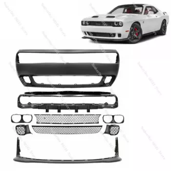 Передний бампер в стиле автозапчастей, полный комплект для Dodge Challenger 2010 2011 2012 2013 2014 2015+