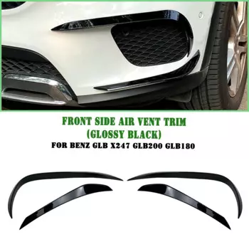 Передний бампер, вентиляционная отделка, внешний боковой спойлер для Mercedes Benz GLB X247 GLB200 GLB180 2020-2021
