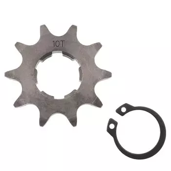 Передний двигатель для мотоцикла, зубчатая Звездочка с фиксирующей пластиной, 17 мм, 20 мм, 428 #10T 11T 12T 13T 14T 15T 16T 17T 18T 19T
