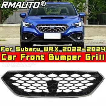 Передний гриль для WRX 2022-2024, передний бампер, гоночный гриль для Subaru WRX 2022-2024, автомобильные аксессуары