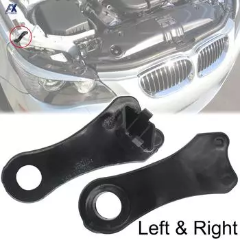 Передний левый и правый галогенный кронштейн для фар BMW 5 серии E60 E61 2003-2010, кронштейны для фар 63126949633 63126949634