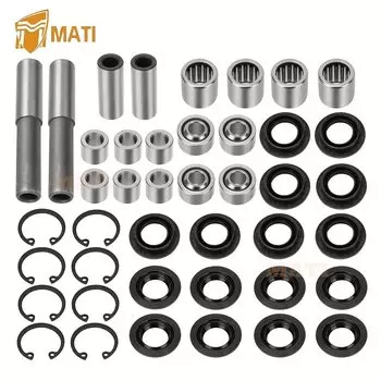 Передний подшипник вверх и нижний подшипник А, уплотнительный вал, комплект для ремонта, 2 стороны для Kawasaki Brute Force 650 4x4i 2006-2013 Brute Force 750