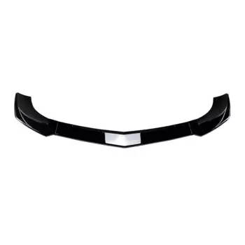 Передний спойлер для Mercedes-Benz C Class W204 S204 Facelift 2011-2014 AMG Line Sport Gloss Black/Carbon Look ABS пластик