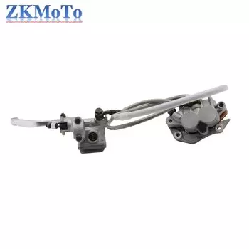Передний Задний дисковый тормоз в сборе для мотоцикла HONDA CR CRF CRFX 125 250 450, Гидравлический Тормозной суппорт для питбайка
