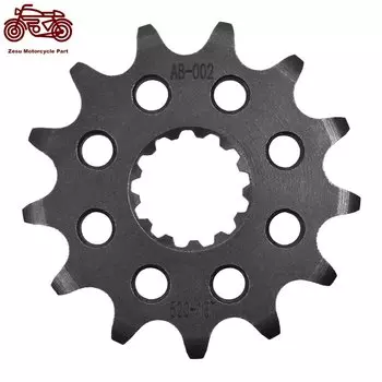Передняя Бесшумная Звездочка для мотоцикла YAMAHA YZ450 07-14 YZ450 1SL 15-23 YZ450F Monster 21-23, 520-13 T, 13 зубьев
