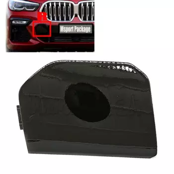 Передняя буксировочная Крышка для 20-22 BMW X6 M sport G06 30i 40i M50 30dX 30iX 40iX M50dX M50iX SAC, бампер, крючок, буксировочная крышка