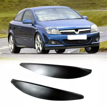 Передняя фара автомобиля, лампа для бровей, век, литье, Обложка для Opel Vauxhall Astra H MK5 2004 - 2009 2007 2008