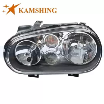 Передняя фара CAPQX для VW Golf 4 2002 2003 2004 2005, фара в сборе, ручная или электрическая фара