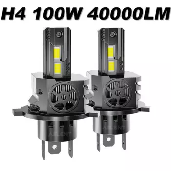 Передняя фара для Audi Honda VW Toyota H4, фара ближнего и дальнего света с вентилятором