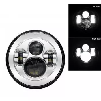 Передняя фара для мотоцикла, 7 дюймов