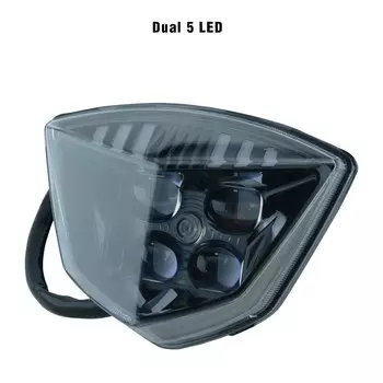 Передняя фара MCHMFG для мотоцикла, со стразами, передняя фара для GASGAS 2021-2023 EC 2021 2022 2023 Enduro мотоцикла