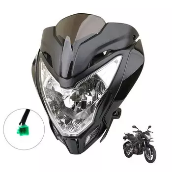 Передняя фара мотоцикла, фара, обтекатель в сборе для BAJAJ Pulsar 150 200 PULSAR150 PULSAR200, аксессуары для мотоциклетных фар