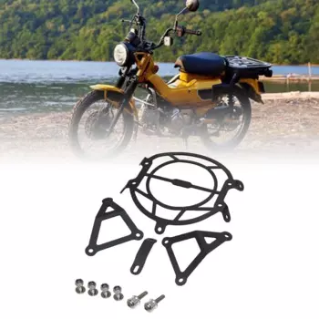 Передняя фара мотоцикла, решетка, защитная крышка для фар, черная защита для фар мотоцикла для Honda ct125 2020-2023