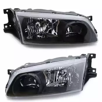 Передняя фара на левый и правый бампер для Hyundai SVX Starex H1 2000 2001 2002 2003, фара вождения без лампочек, 2 шт.