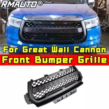 Передняя гоночная подтяжка лица, верхняя решетка радиатора для Great Wall Cannon, комплект кузова, передний бампер автомобиля, гоночная решетка, тюнинговая часть