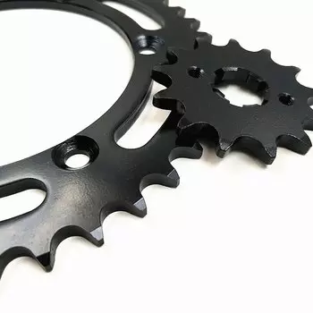 Передняя и задняя звездочка мотоцикла 520, цепь 13T/42T, звездочки для Kawasaki KLX250 KL 250 Super Sherpa KDX 200 KDX 220 KDX250